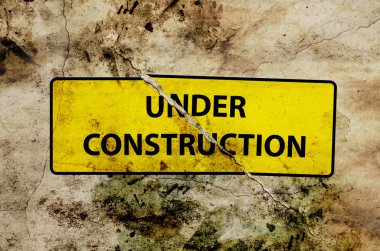 yapım aşamasında işareti kırık