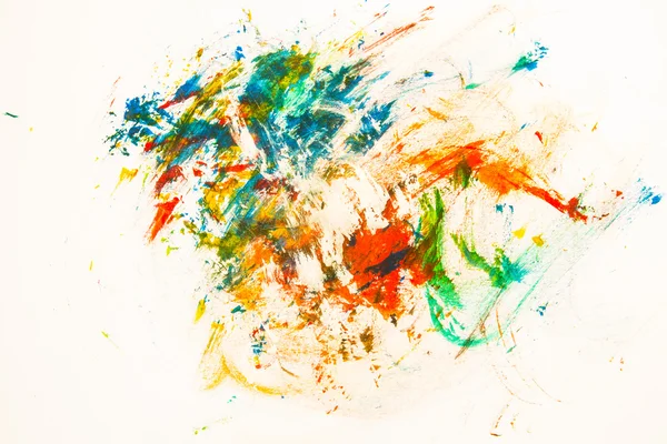 抽象的な紙を描いた水彩画の背景 — ストック写真