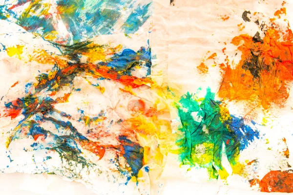 抽象的な紙を描いた水彩画の背景 — ストック写真