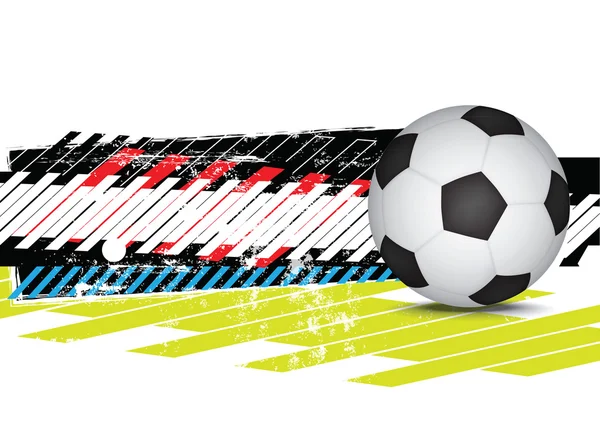 Hintergrund Fußball-Design — Stockvektor