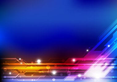 elektrik hattı teknoloji kavramı