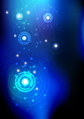 Soyut teknoloji arkaplanı