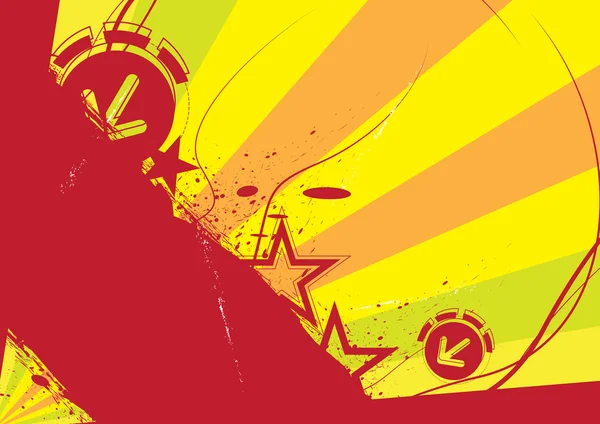 Grunge 的横幅设计 — 图库矢量图片