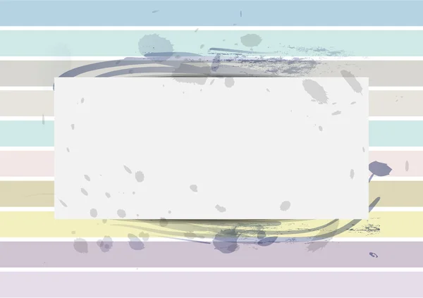 Papel sobre fondo de color pastel — Vector de stock