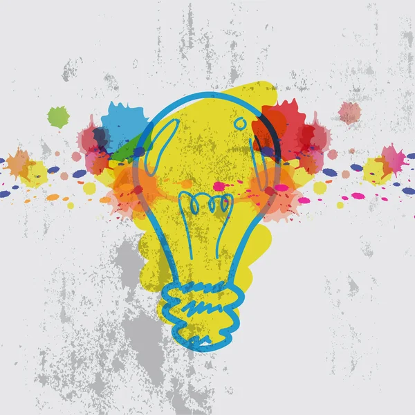 suluboya sıçrama ile lamba