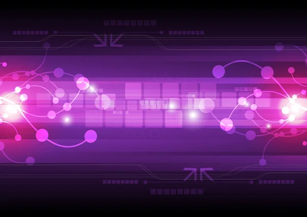 Abstrakt digital teknik bakgrund — Stock vektor