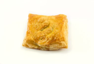 Puff Pasta üzerinde izole