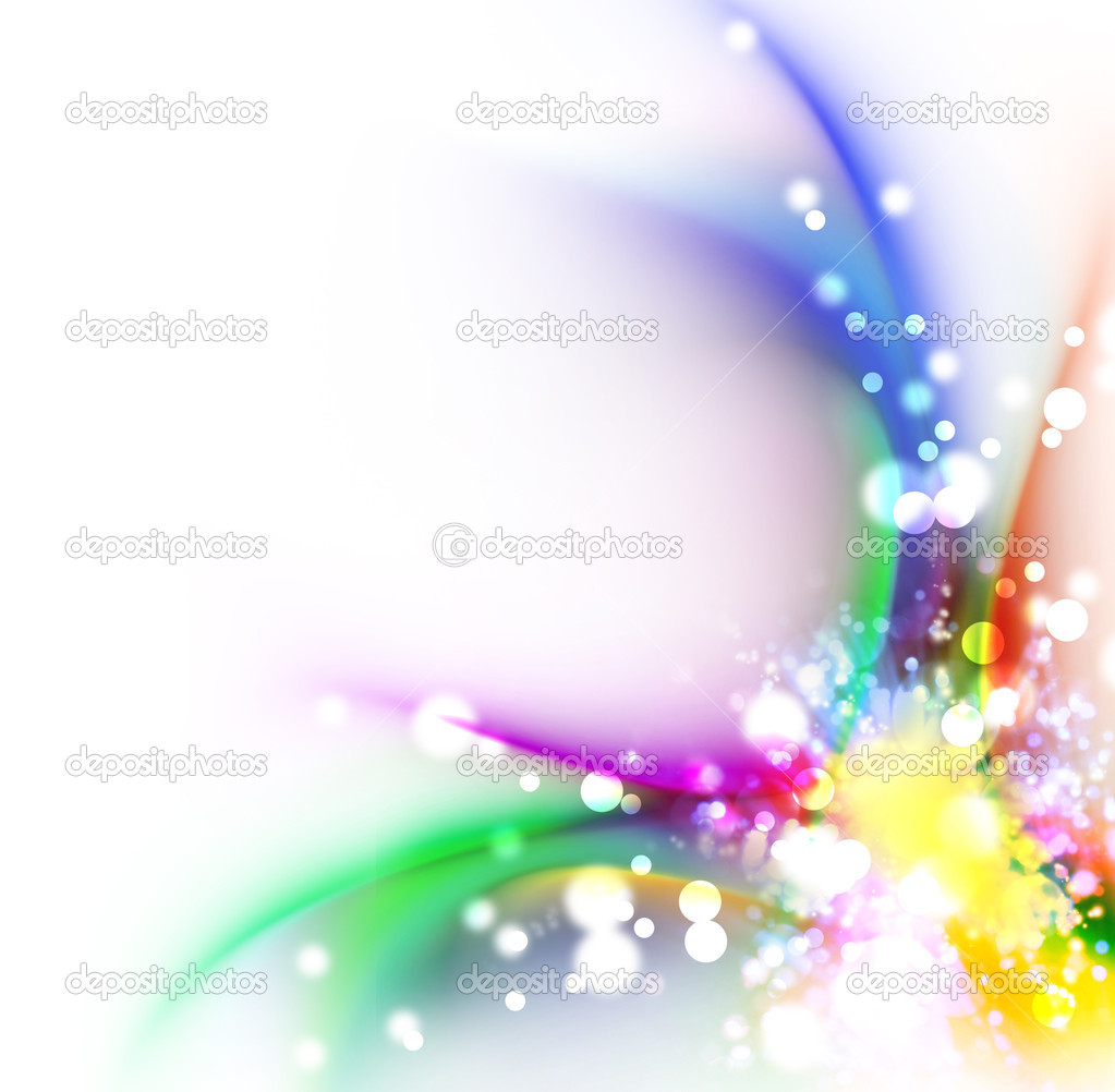 abstract rainbow color background design