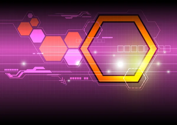 Resumo tecnologia digital de fundo —  Vetores de Stock