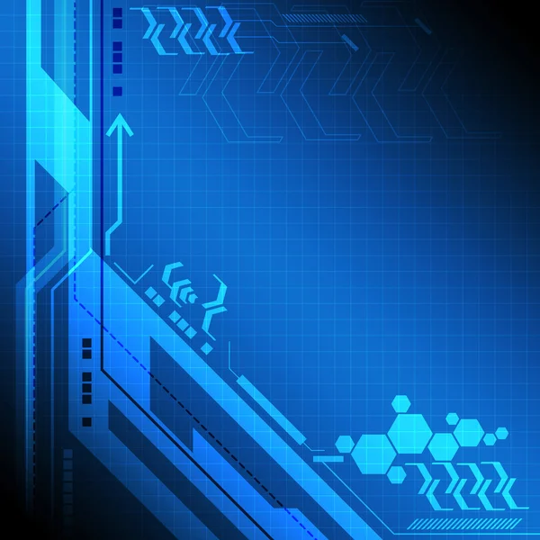 Fondo de tecnología digital — Vector de stock