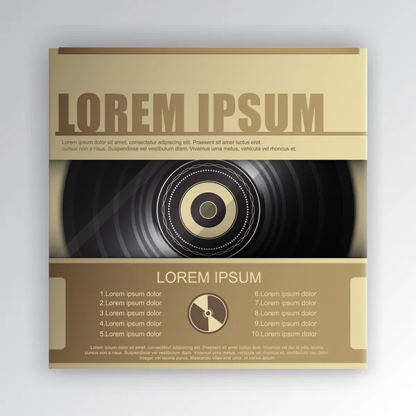 Vinil kayıt paketi içinde