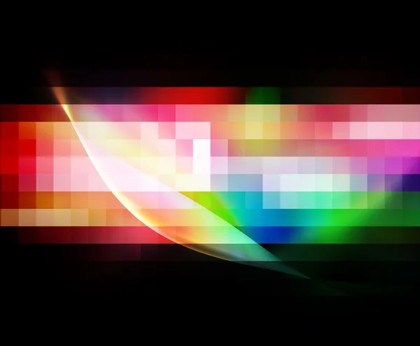 Färgglada pixel bakgrund — Stockfoto