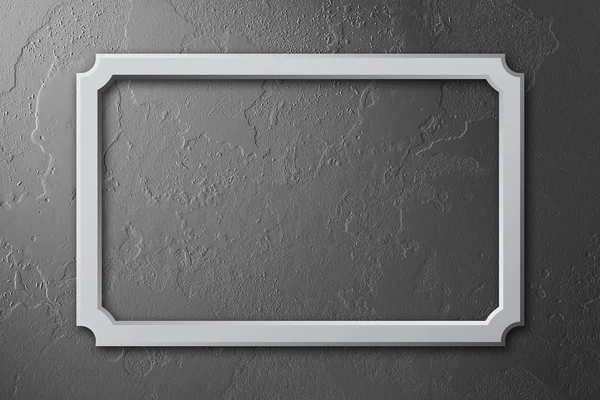 Blank frame on concrete wall — Stock Photo, Image