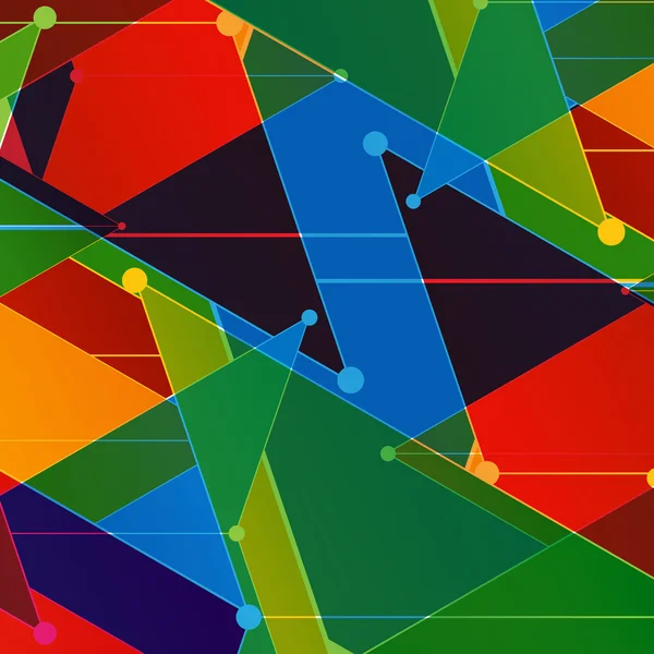 Desenho abstrato padrão triângulo —  Vetores de Stock