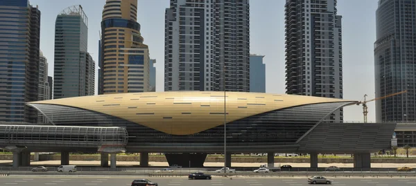 Dubai metro istasyonu — Stok fotoğraf