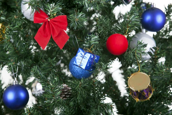 Christmas toy on a tree — Stock Photo, Image