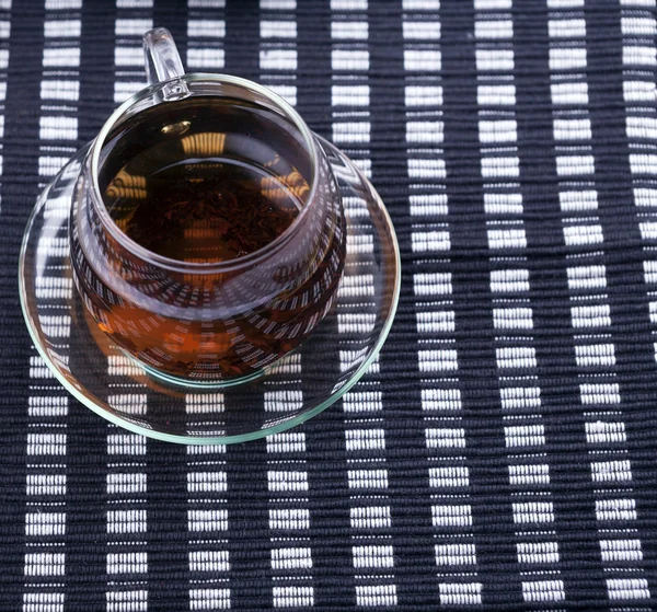 Tazza di tè nero — Foto Stock