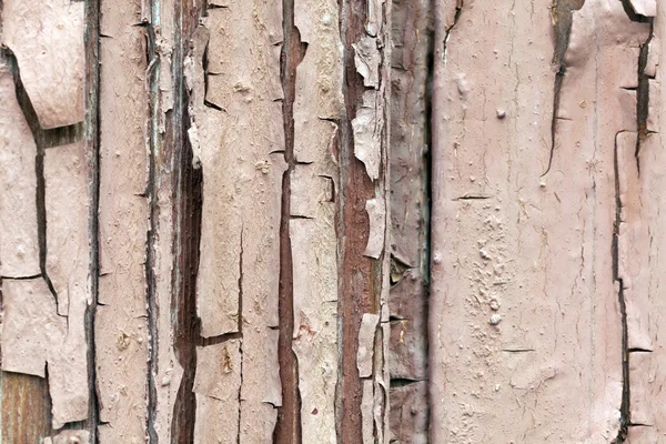 Texture vintage d'un morceau de bois rouge — Photo