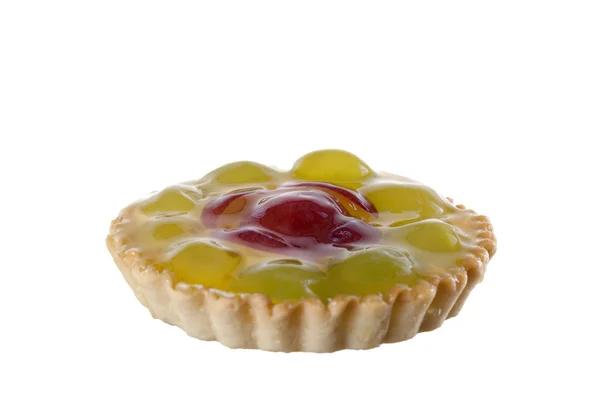 Tart isolerad på vit bakgrund — Stockfoto