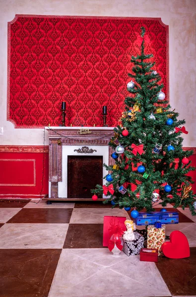 Sensasional vintage interior de Navidad — Foto de Stock