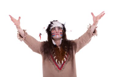 Kızılderili yağmur için dua