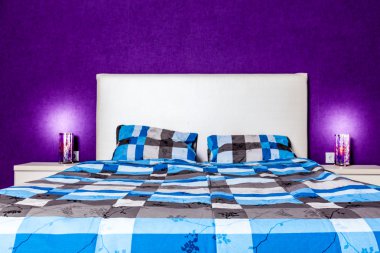 Modern yatak odası iç tasarımı