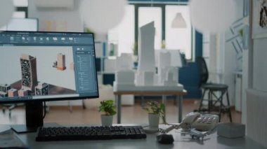 Kentsel proje için 3D mimari tasarım ve inşa modeline sahip kimse yok.