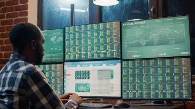 Piyasa takası istatistiklerini kullanan serbest fon simsarı