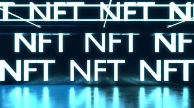 Dijital arka planda maymun NFT kripto sanatı. Modern maymun 3D canlandırma ağ engelleme engelleme jetonu gelecekteki yatırım fonlanamaz sembol kripto sanatı, kripto para birimi tasarımı