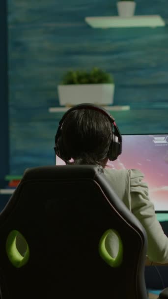 온라인 비디오 아프리카 게이머 온라인 챔피언 비디오 게임을 사이버 플레이어는 — 비디오
