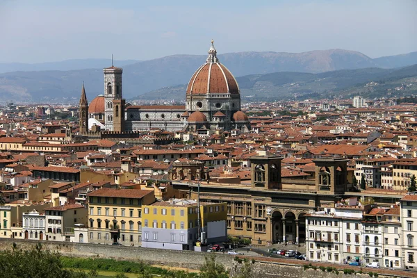 Celkový pohled na Florencii — Stock fotografie