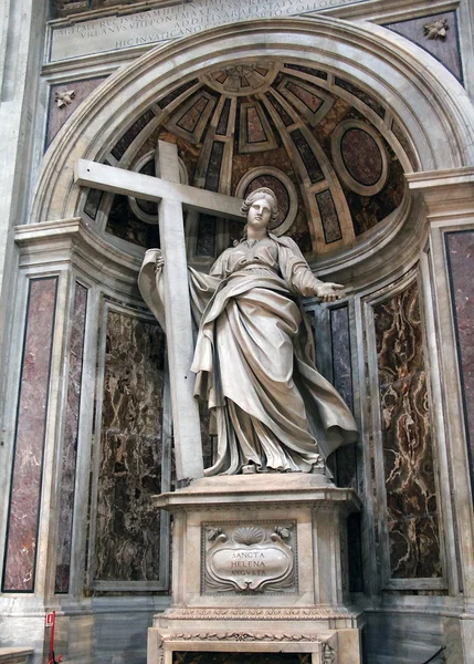 Statue de Sainte Hélène. Vatican — Photo