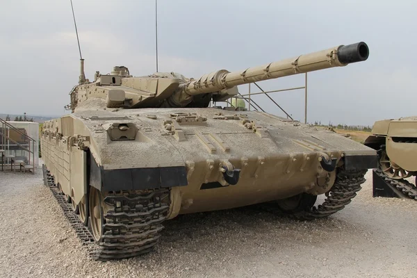 Израильский танк Merkava Mk II — стоковое фото