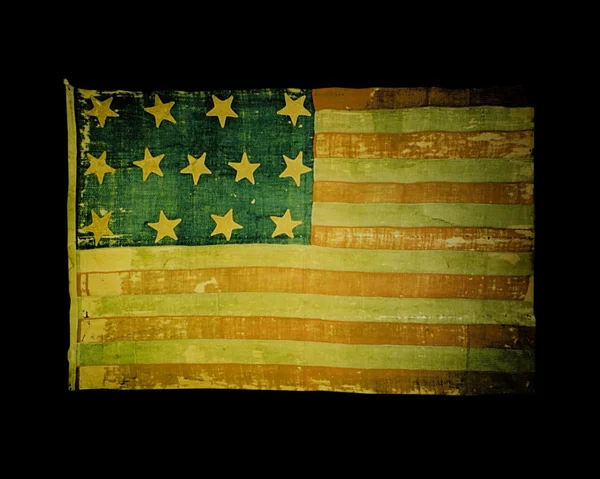 Bandeira Grunge dos EUA — Fotografia de Stock