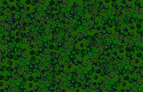Абстрактный зеленый маленький шарик рисунок фона — стоковое фото