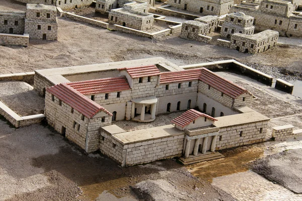 Model van het oude Jeruzalem. — Stockfoto