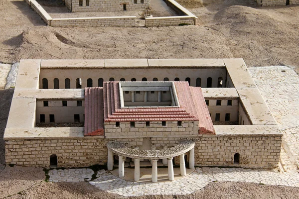 Model starověkého Jeruzaléma. palác — Stock fotografie