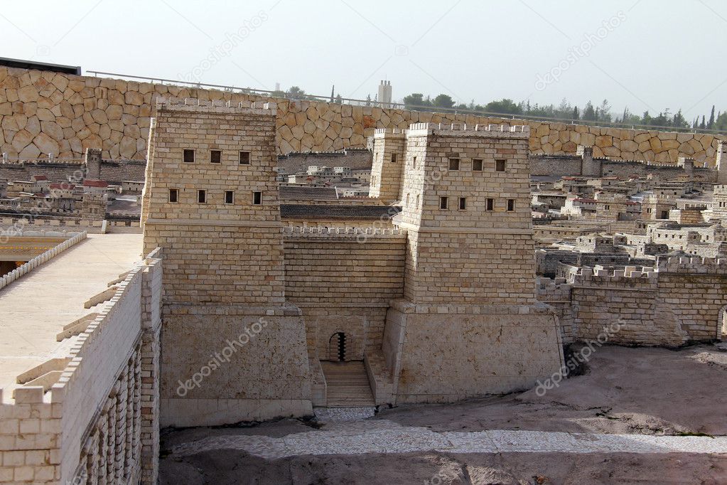 Anthony's castle in ancient Jerusalem.