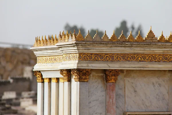 Andra templet. gamla jerusalem. — Stockfoto