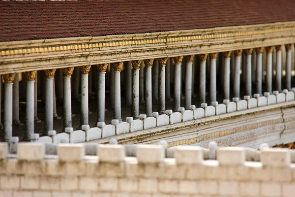 Basilika im zweiten Tempel. alter jerusalem. — Stockfoto