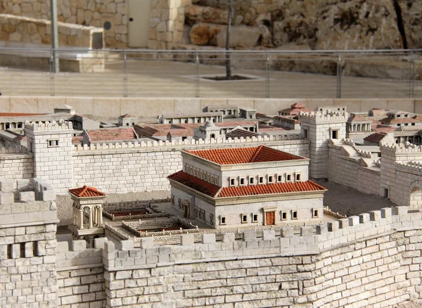 El palacio de Herodes en la antigua Jerusalén . —  Fotos de Stock