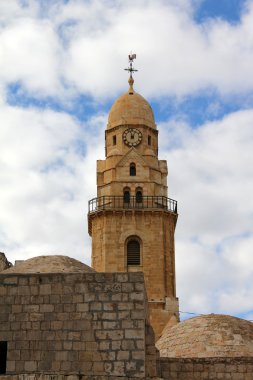 mount zion Dormition Manastırı çan-kule