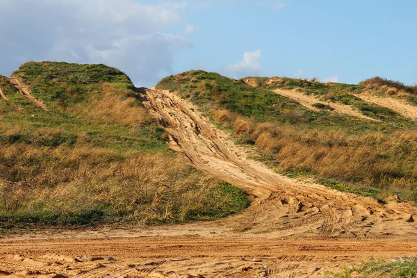 Motocross et piste de sport automobile — Photo