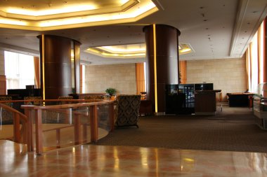 Modern lüks otel lobisinde