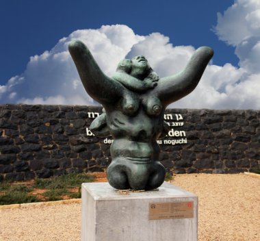 Anne ve çocuk - jacques lipchitz heykel, 1949