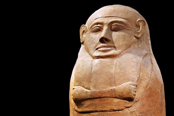 Egyptian burial coffin founded in Israel — Stock Photo, Image