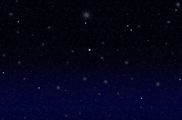 Gece yıldızlı gökyüzü — Stok fotoğraf