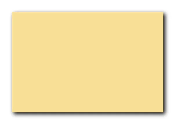 Желтый чистый изолированный фон с тенью — стоковое фото