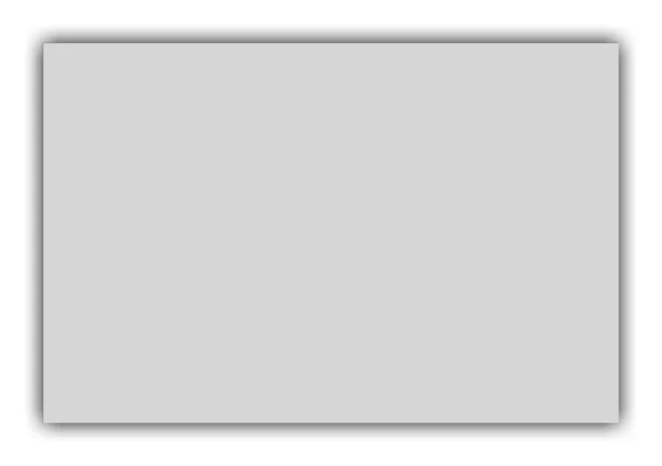 Szary czyste tło na białym tle z cieniem — Zdjęcie stockowe