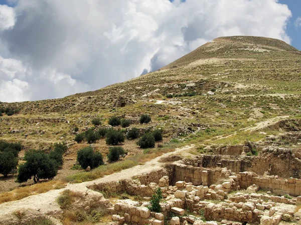 Herodium hill — Stock Photo, Image